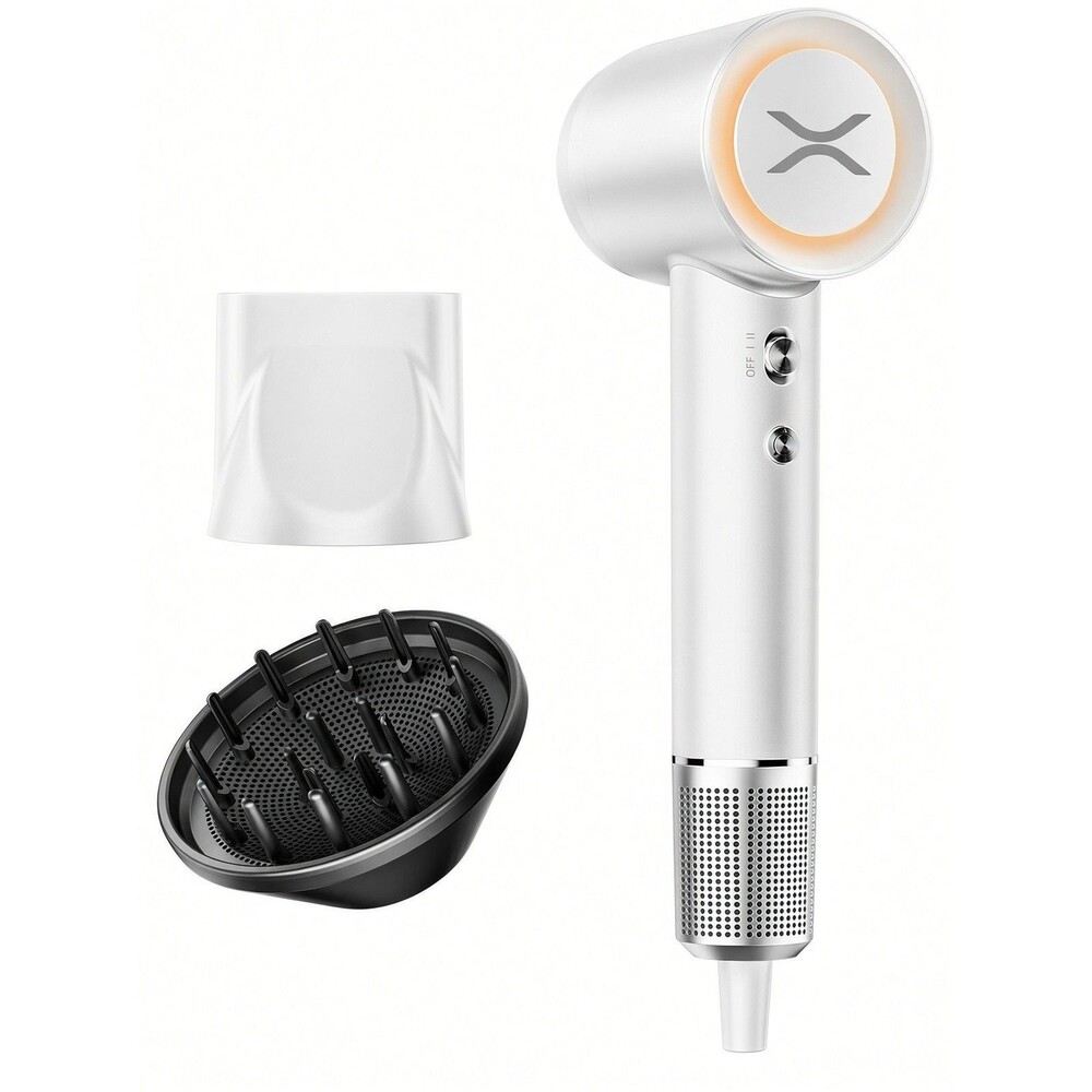 High-Speed Hair Dryer, 110,000 RPM Ionic Blow Dryer with 500 Million Negative...